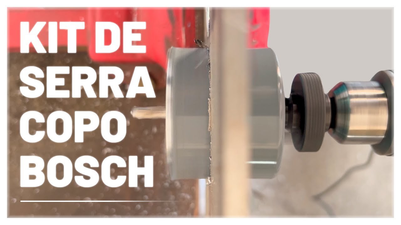 REVIEW + TESTE | KIT DE SERRA COPO DA BOSCH | Grantools