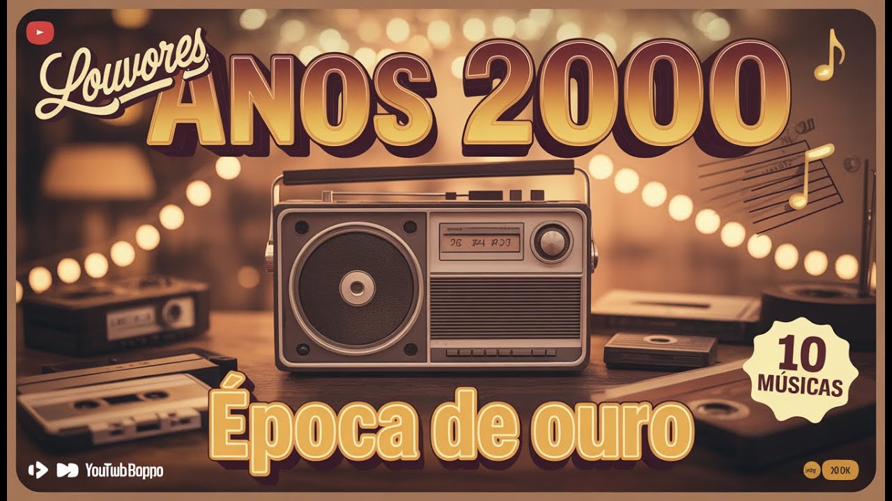 Louvores Antigos Anos 2000 a 2010 - Hinos Que Marcaram Sua Vida 🙌📻