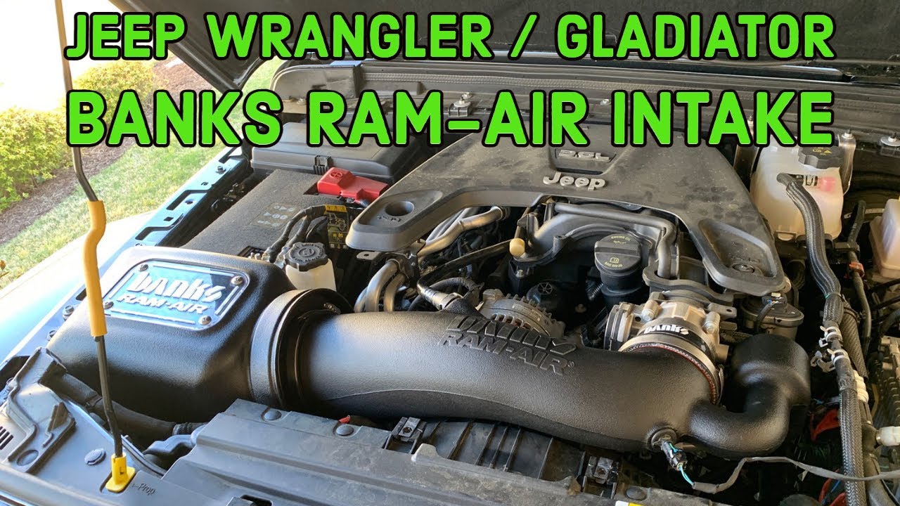 Jeep Gladiator / Wrangler - Banks Ram-Air Intake