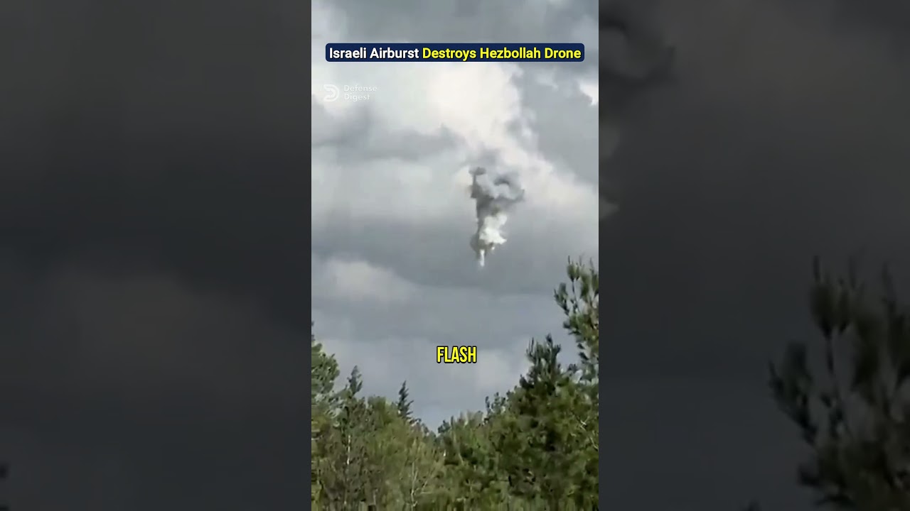 Израильский воздушный взрыв уничтожил беспилотник 