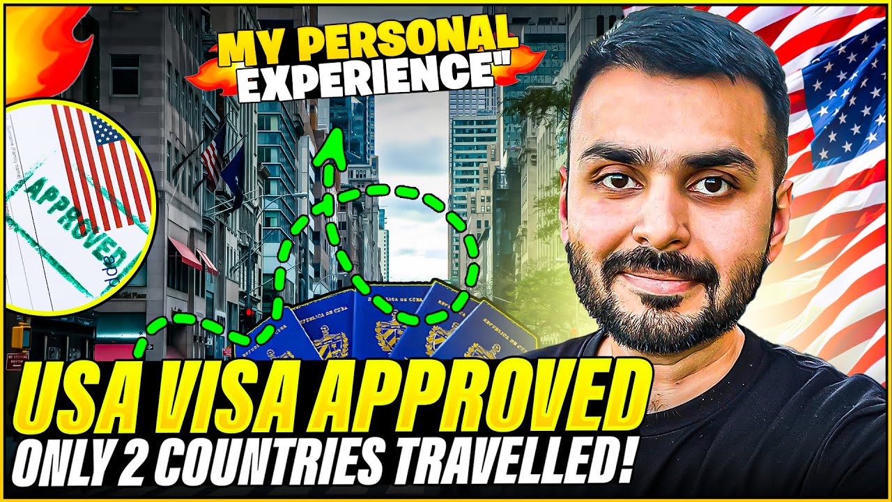 How to Make Travel History for USA Visa 2025 ✈️ | Just 2 Countries & Visa Approved ✅