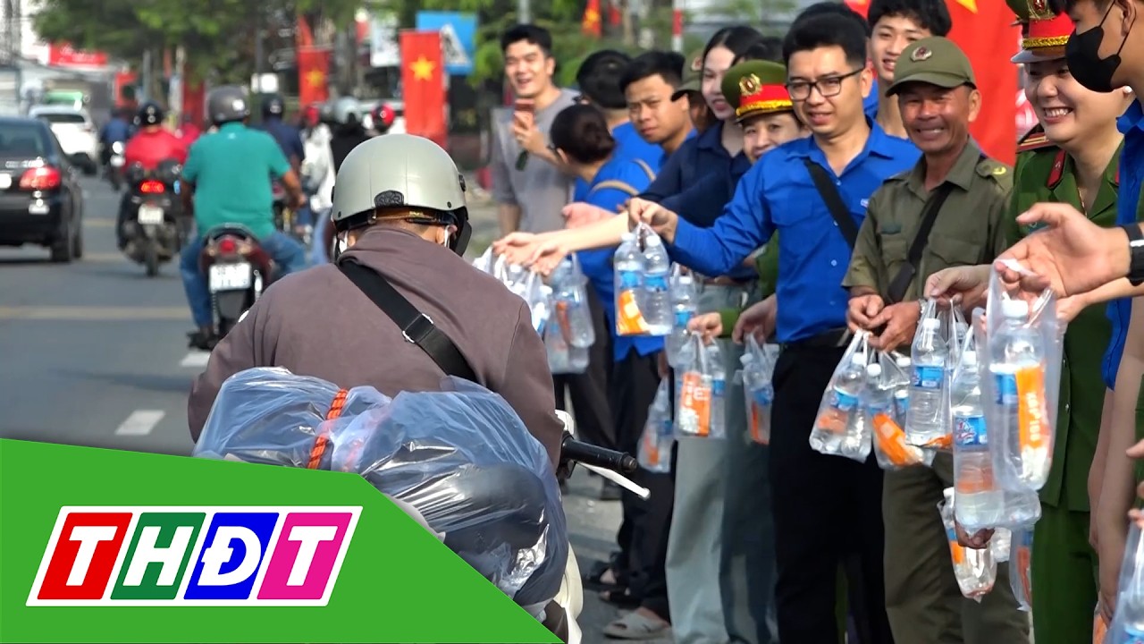 Nghĩa tình Đồng Tháp trên đường về quê đón Tết | THDT