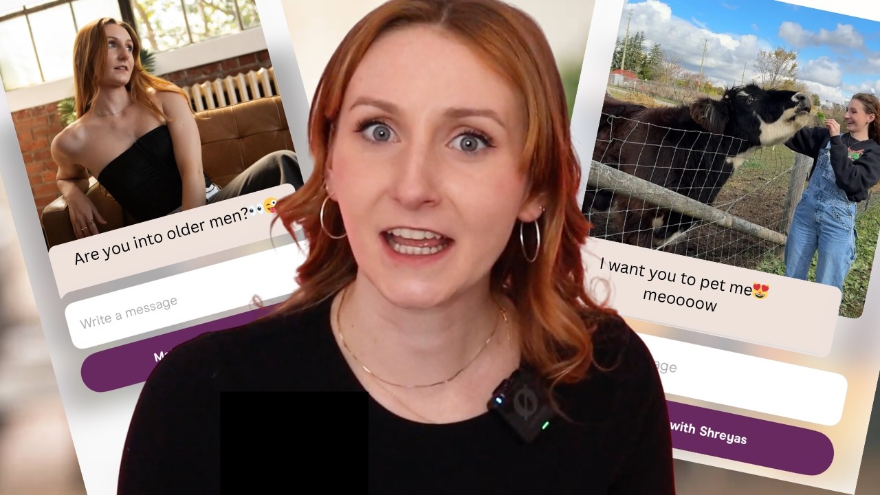 Опять реагирую на свои самые БЕЗУМНЫЕ сообщения в приложении для знакомств