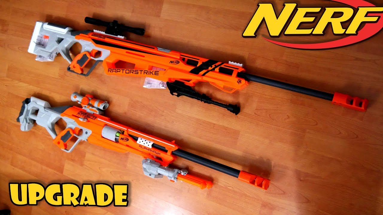 Nerf Raptorstrike SNIPER RIFLE Mod by TERIN