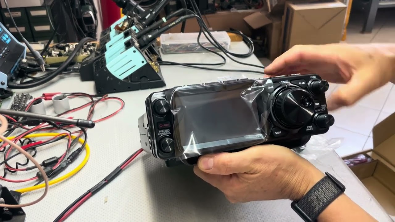 Yaesu FTX-1 optima unboxing