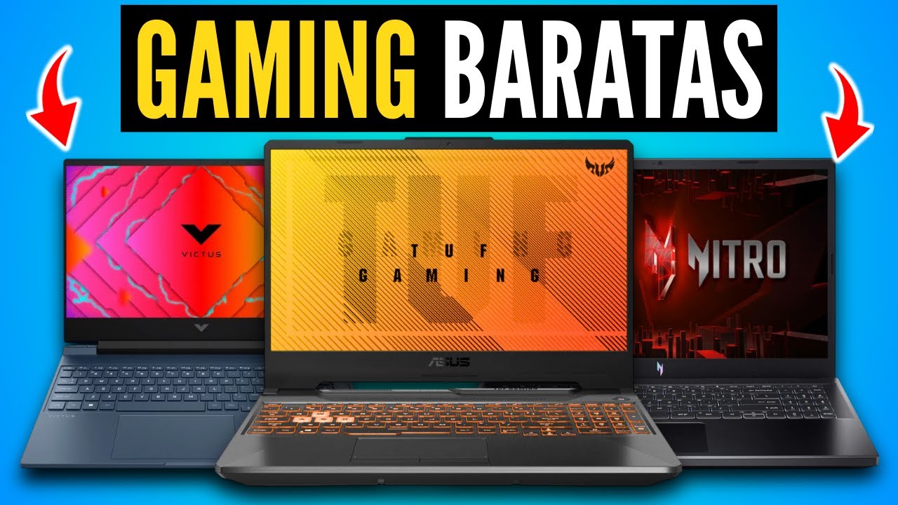 MEJORES PORTATILES GAMING BARATOS 2025 | TOP 5 laptops gamer calidad precio 2025