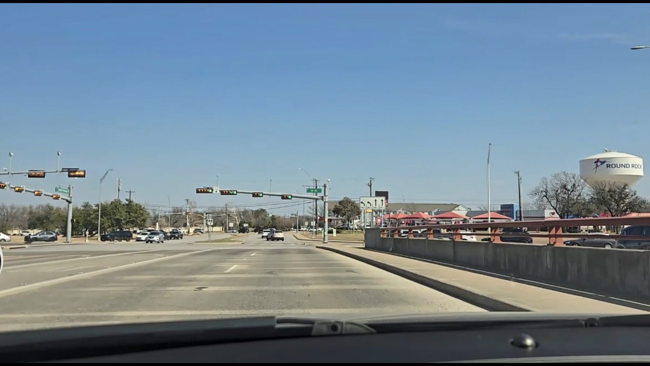 Driving Around in Round Rock, Texas