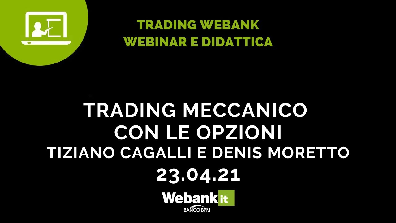 Trading meccanico sulle opzioni con un trading system a codice aperto. Regeressione