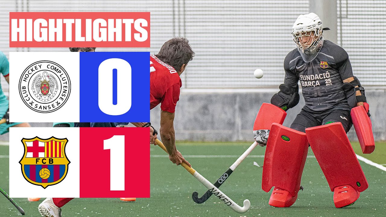 AWAY WIN AND GOT THE MVP | FCBARCELONA VS COMPLUTENSE | FIELD HOCKEY | JOANGOALIE