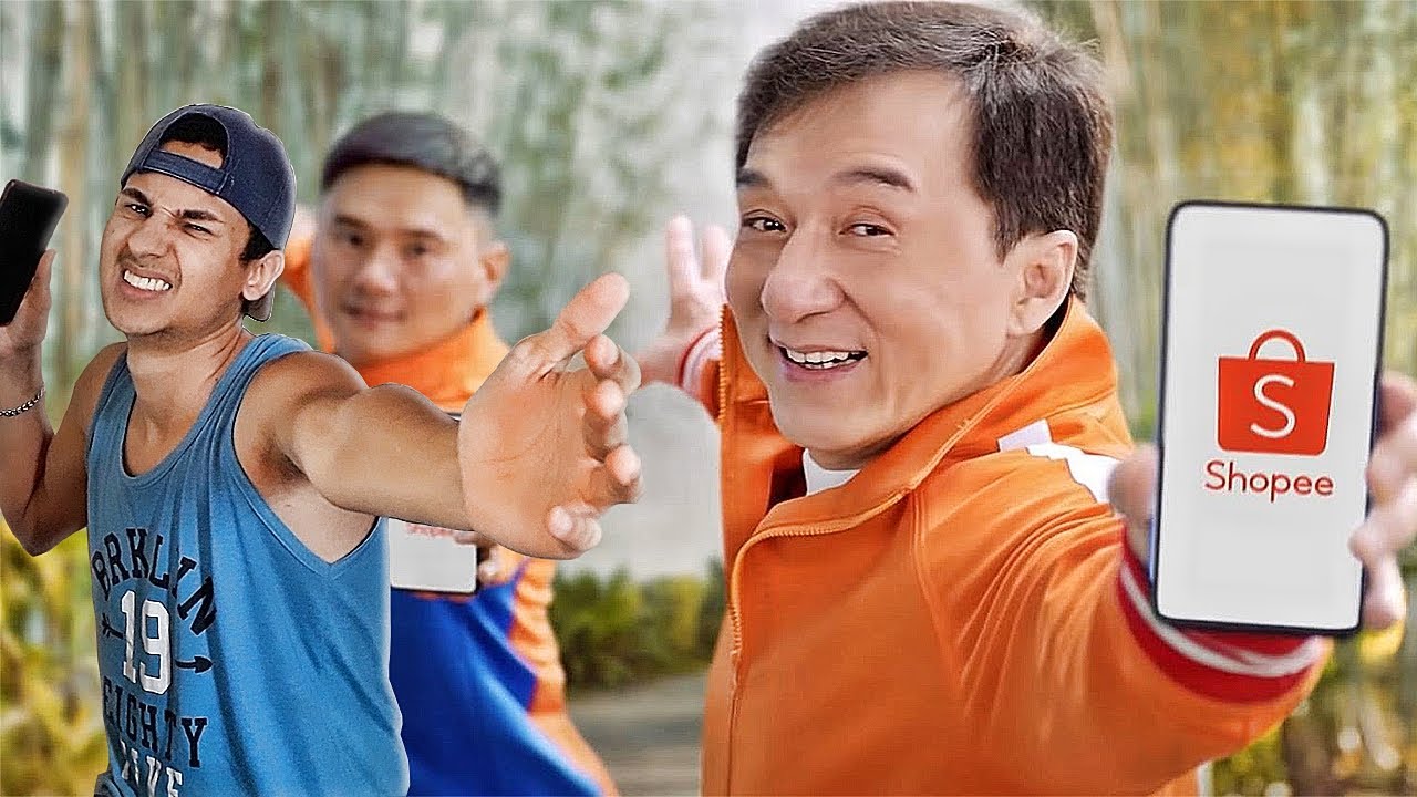 Não aguento mais o anuncio do Jackie Chan na Shopee pee pee