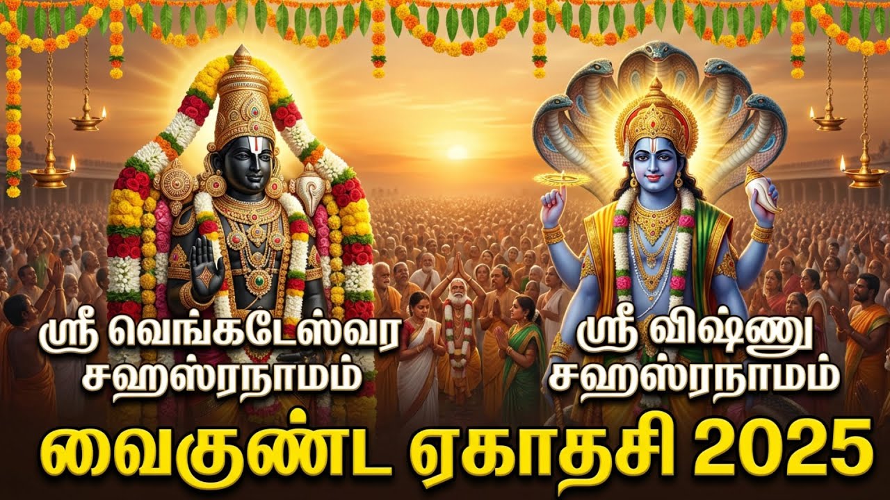 Vaikunta Ekadasi Special 2025 🙏 | Powerful Govinda Namalu for Blessings | Perumal Tamil Bhakti Songs