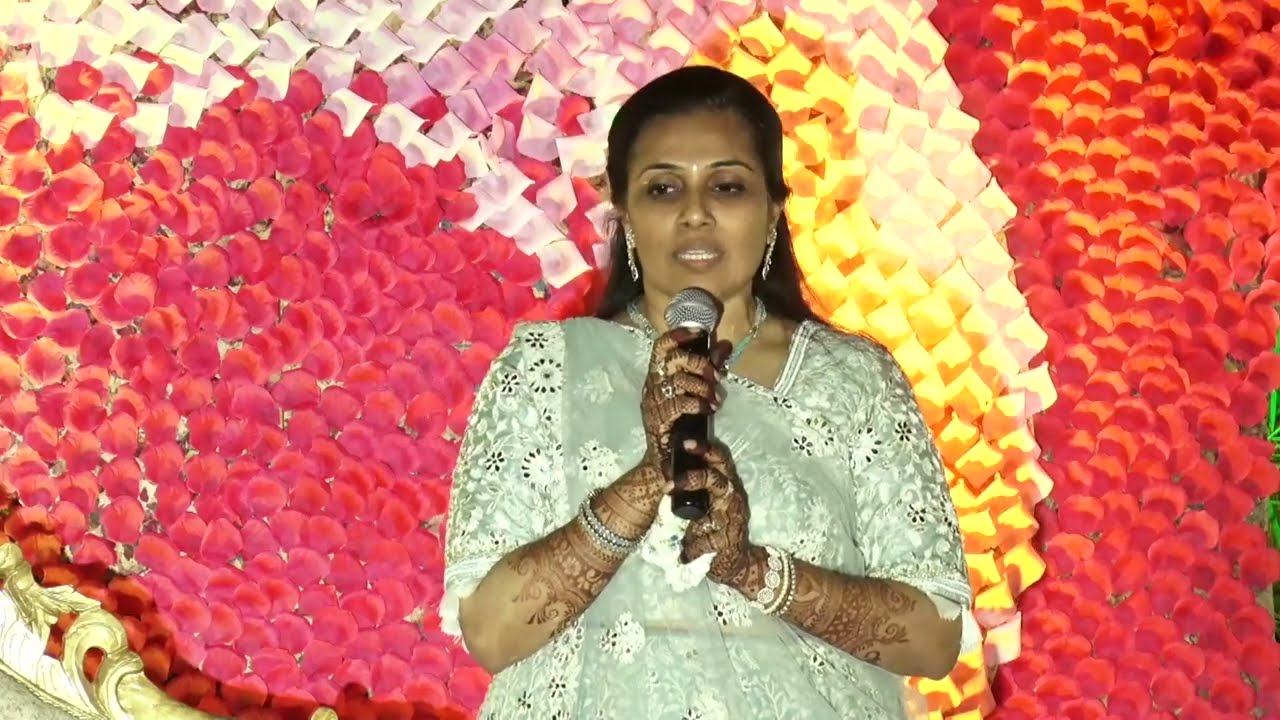 Mumukshu RiyaBen Na Ratna Kukshu BhavnaMata Ni Vidai Speech  મુમુક્ષુ રિયાબેન ના માતા ભાવનાબેન સ્પીચ