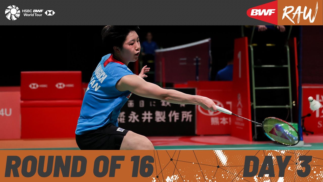Kumamoto Masters Japan 2025 | Day 3 | Court 1 | Round of 16