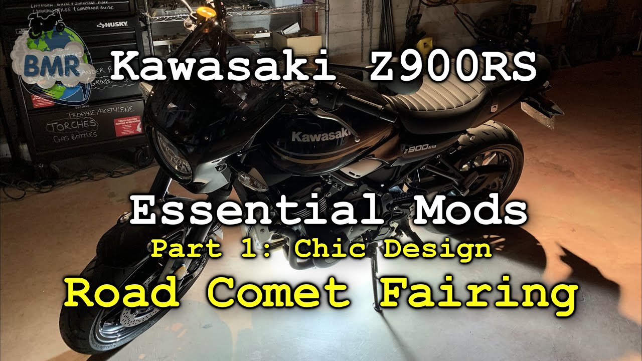 Essential Mods for the Kawasaki Z900RS.  Part 1: Chic Design Road Comet Fairing.
