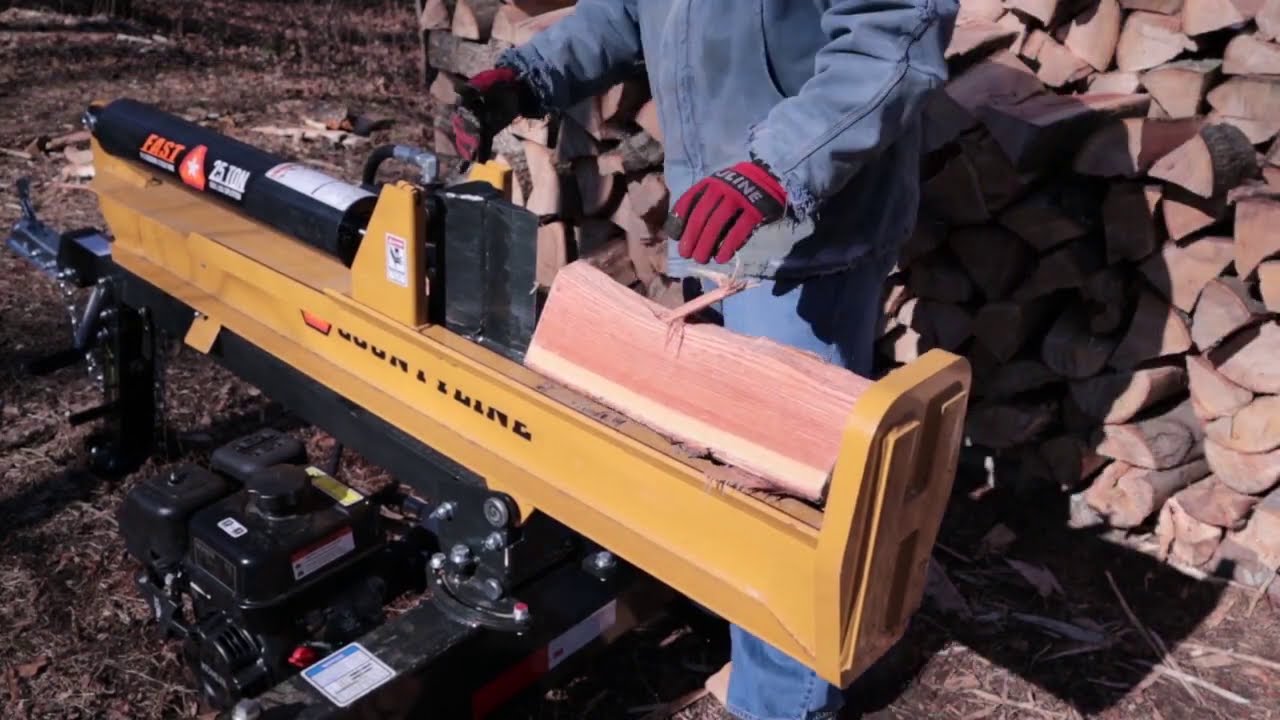 #4 Tractor Supply CountyLine 25 Ton Log Splitter Review