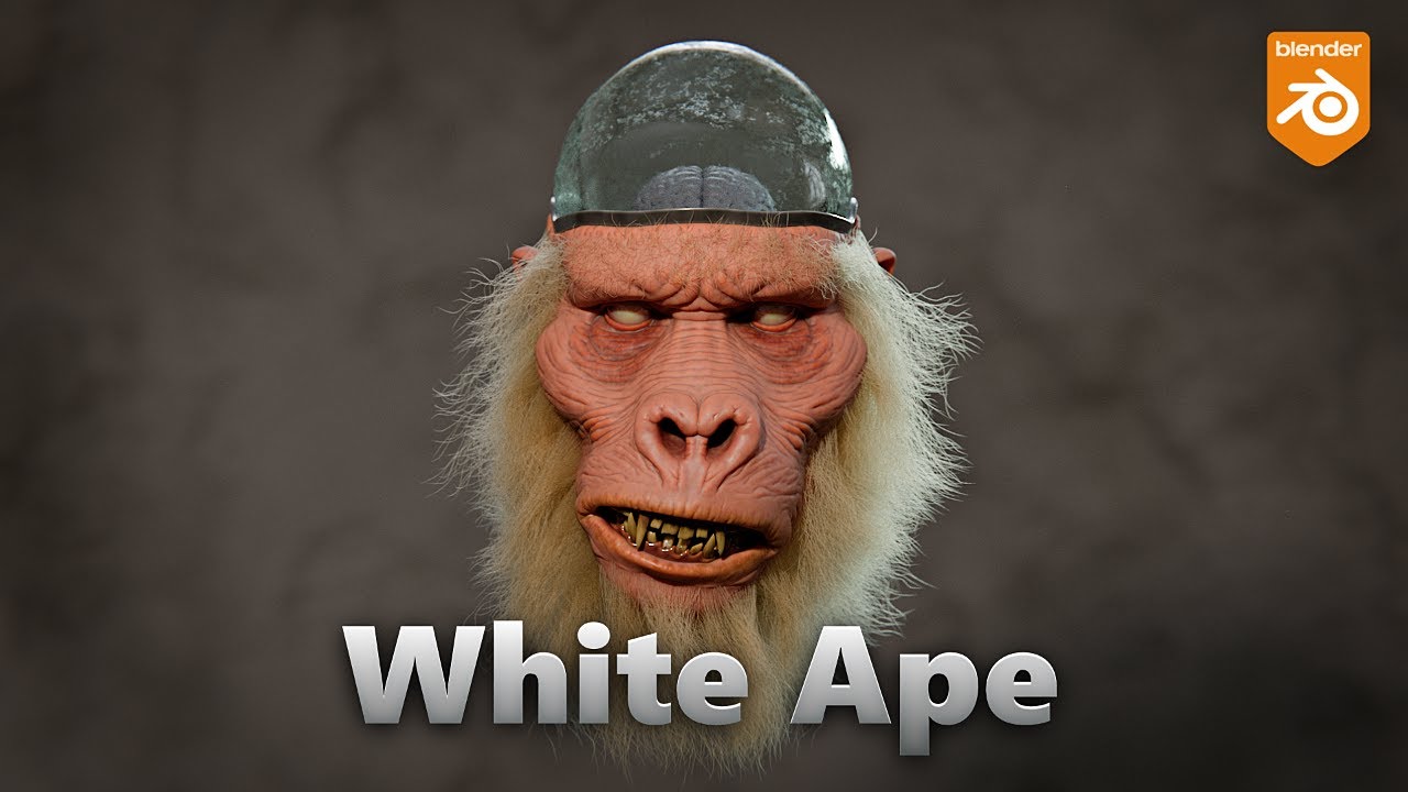 Sculpting in Blender 5.0 || 69 - White Ape