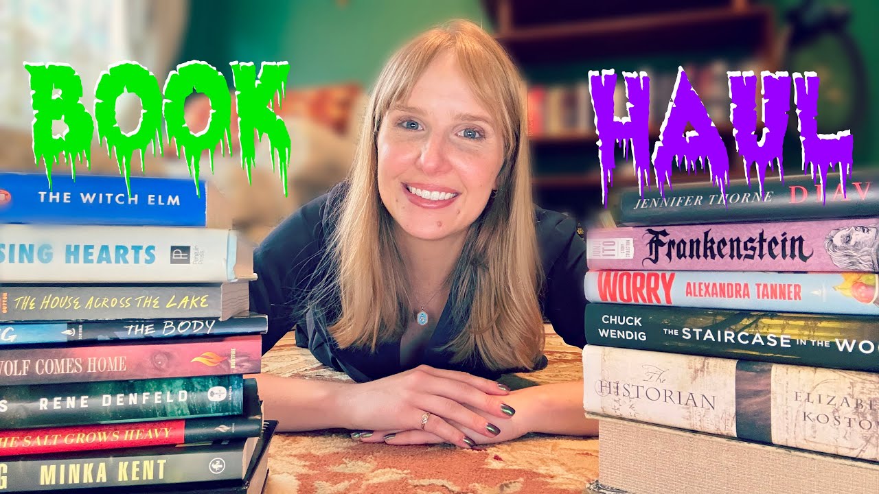 GIANT BIRTHDAY BOOK HAUL 👻 📚
