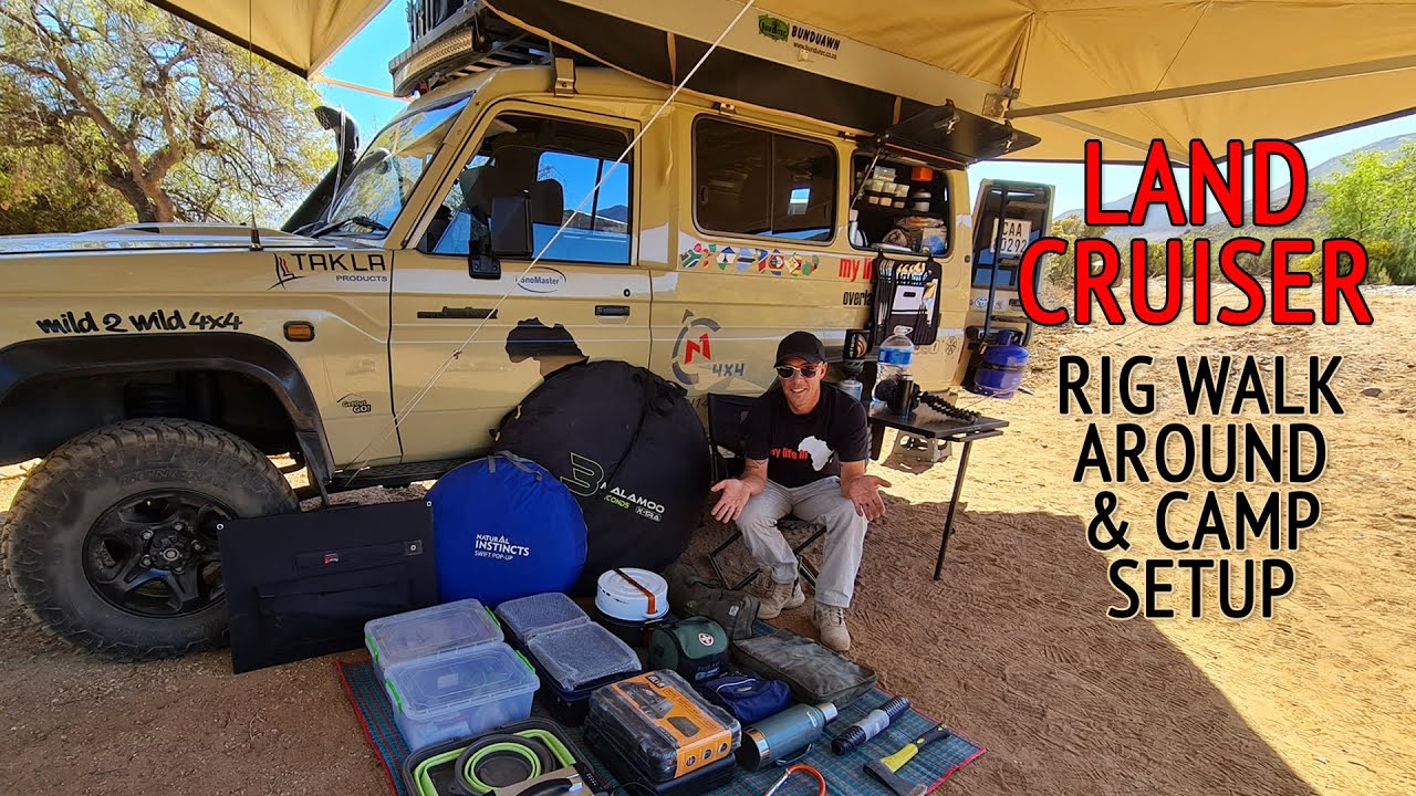 Land Cruiser: Rig Walk Around & Camp Setup (The Donkey)