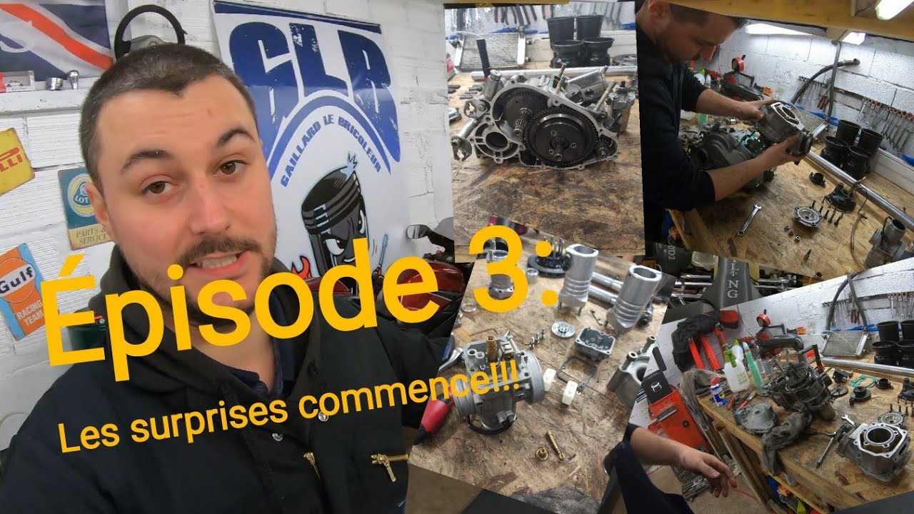 Épisode 3!😜Une surprise de taille sur le moteur du kart!😱et un nettoyage complet et minutieux!😅