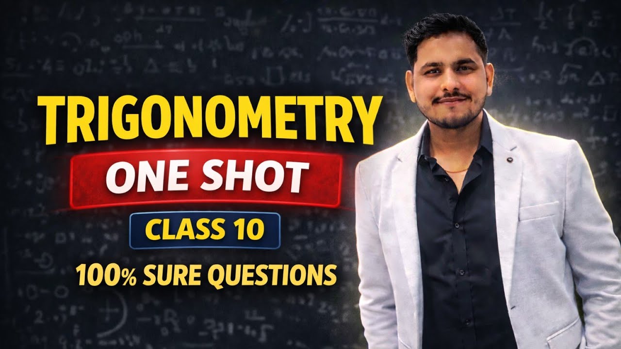 Trigonometry | PYQ |One Shot | Class 10 |Maths | Full Chapter in 1 Video | Important Question #maths