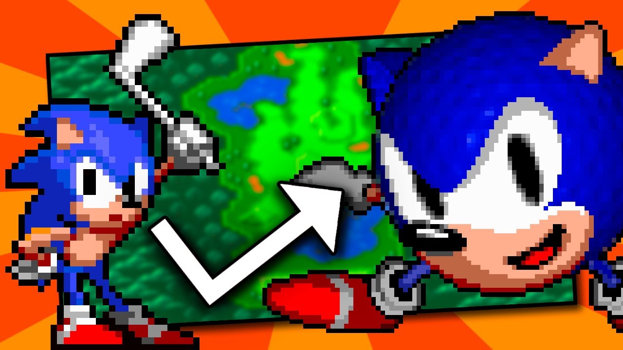 Sonic, but YOU are a Golf Ball?! - Funny Sonic 2 Rom Hack