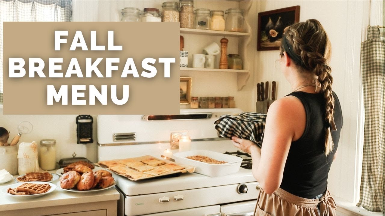 Cozy from scratch breakfast ideas from a mom of 8