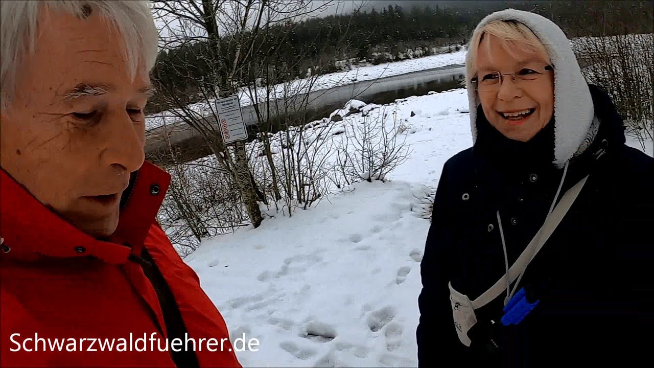 Winter am Schluchsee im Schwarzwald