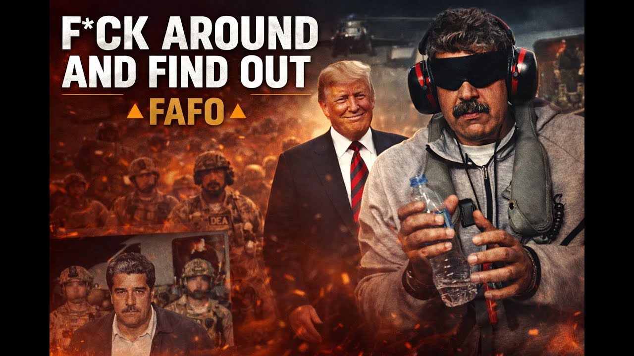 “F*ck Around and Find Out” | FAFO | Trump–Maduro Raid | Cinematic Military Edit