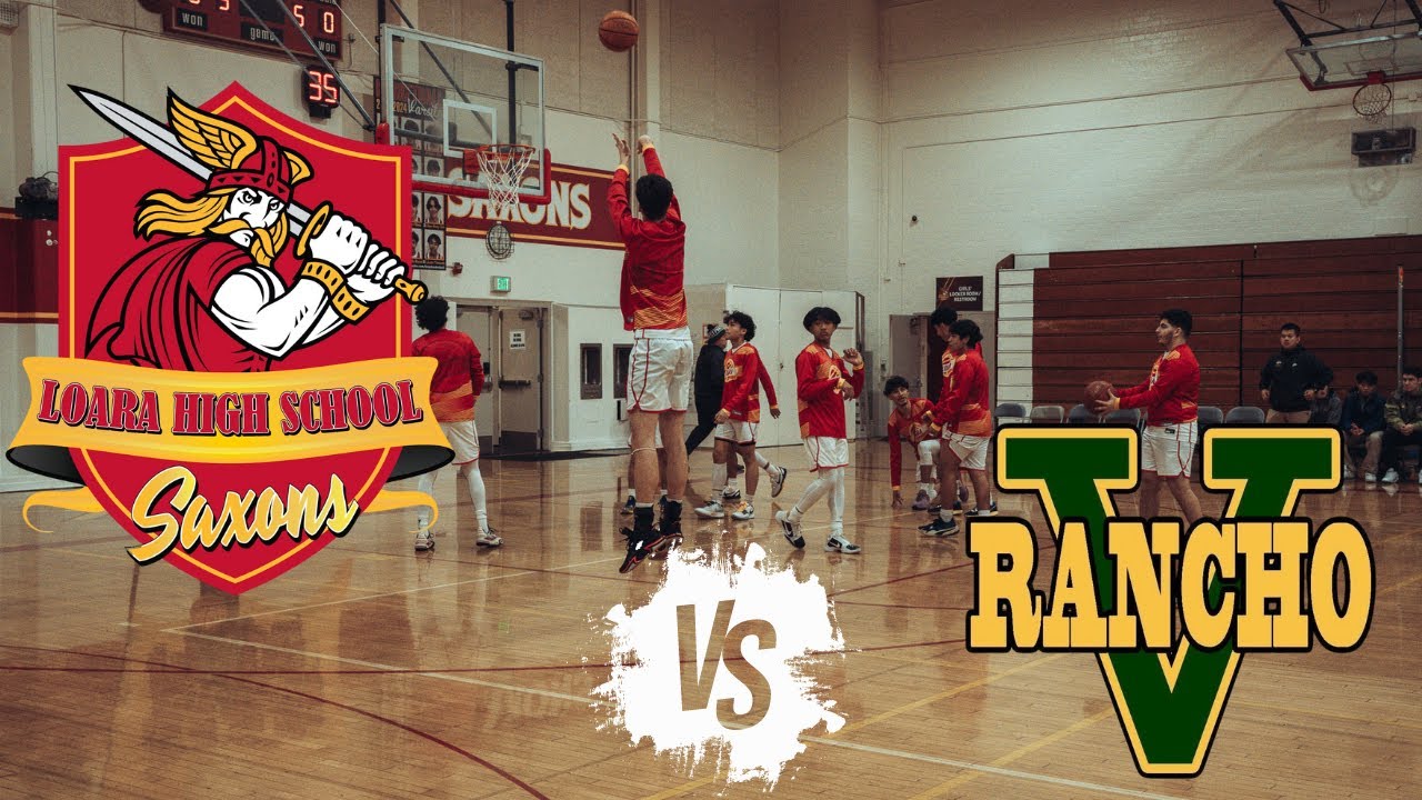 Loara High School Varsity Basketball Senior Night vs Rancho Alamitos High School Varsity