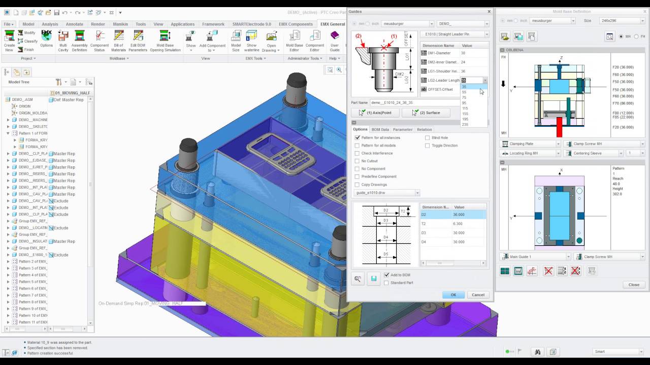 PTC Creo Expert Moldbase Exension