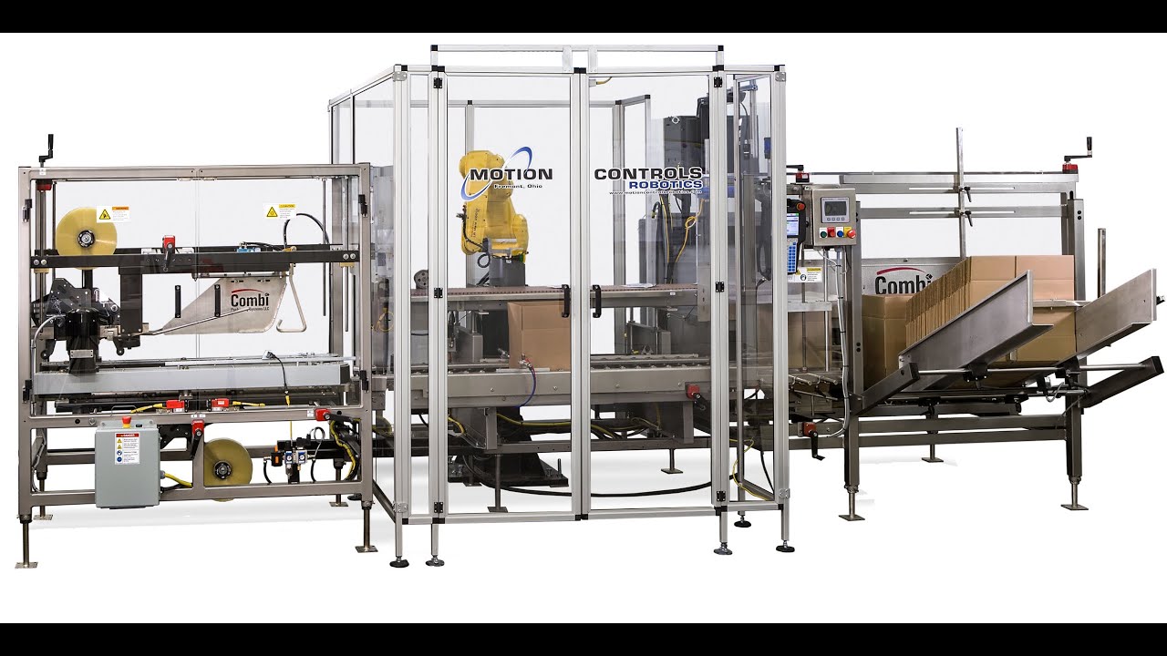 Robotic Pick and Place Case Packing