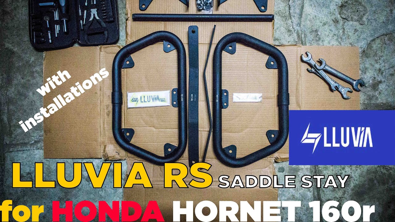 SADDLE STAY FOR HONDA HORNET | LLUVIA RS | TOURING SETUP
