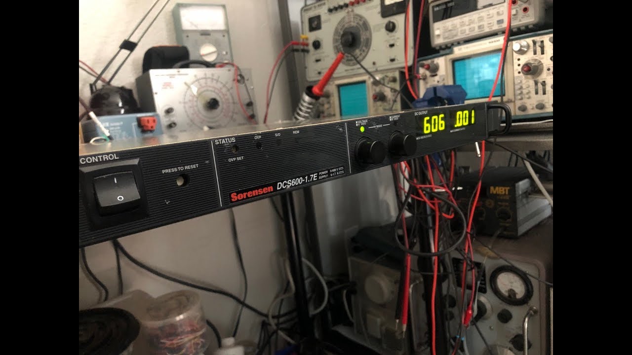Sorensen DCS600-1.7E, 600V 1.7A DC Power Supply - Repair/Internals