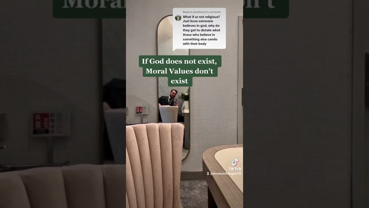 The moral argument.