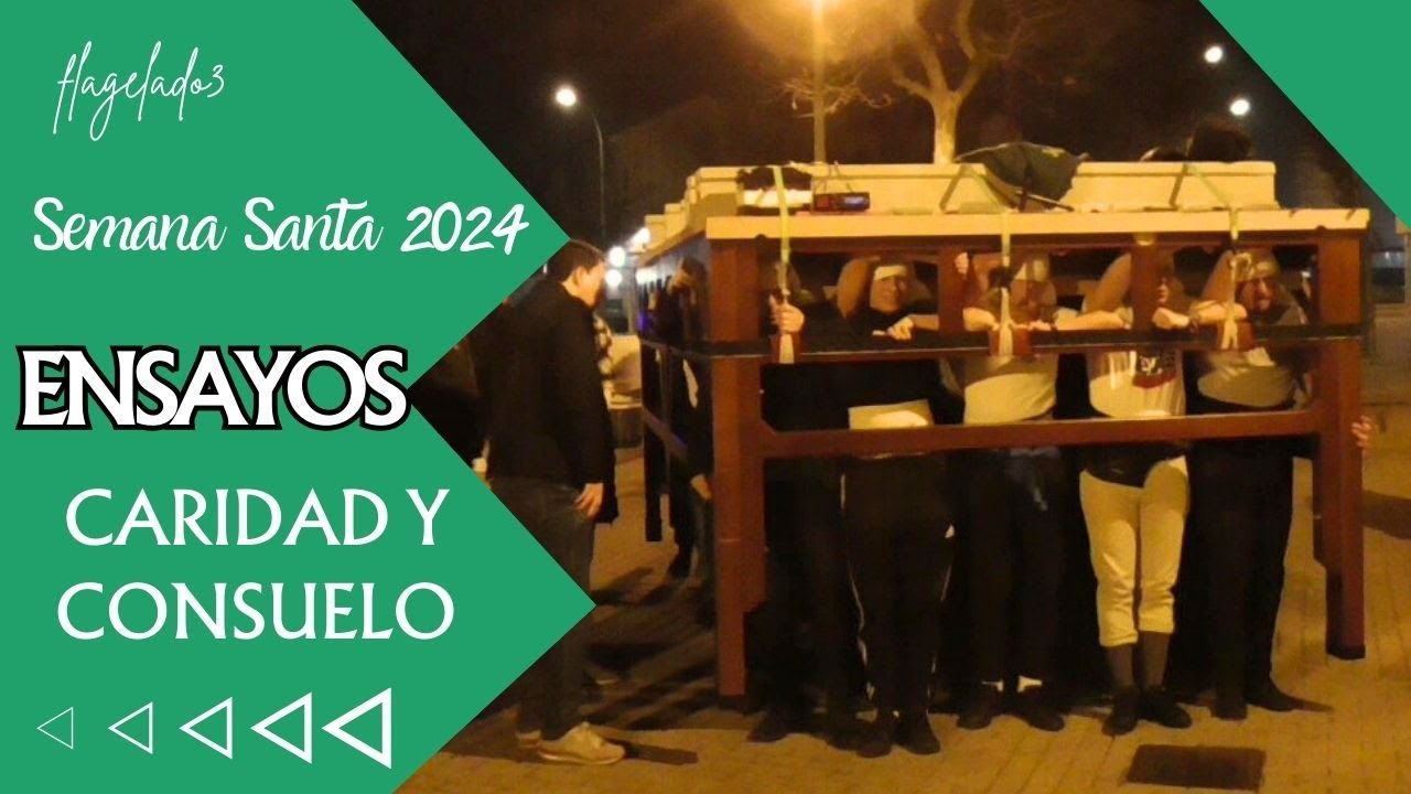 Ensayo paso Caridad y Consuelo 2024, Salamanca