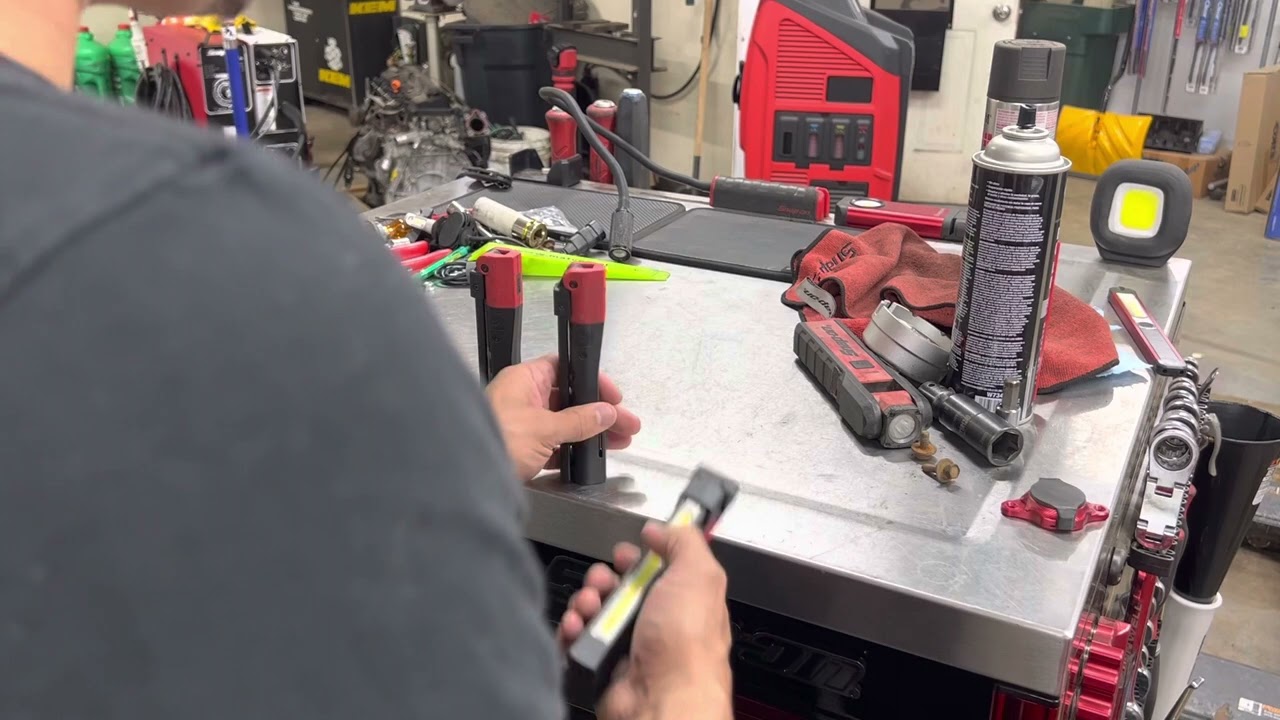 Harbor Freight Icon Inspection Light VS Snap On light