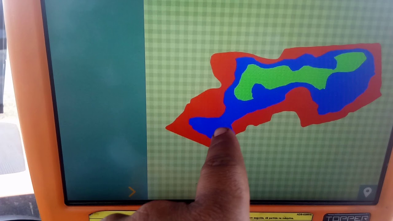 Como baixa mapas no topper 5500 vt
