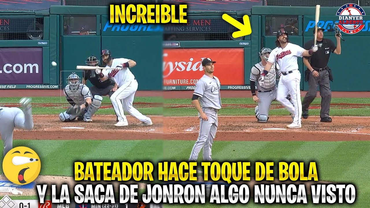 ESTE BATEADOR TOCA la BOLA y la SACA de JONR&Oacute;N ALGO NUNCA ANTES VISTO en la HISTORIA LA VERDAD | MLB