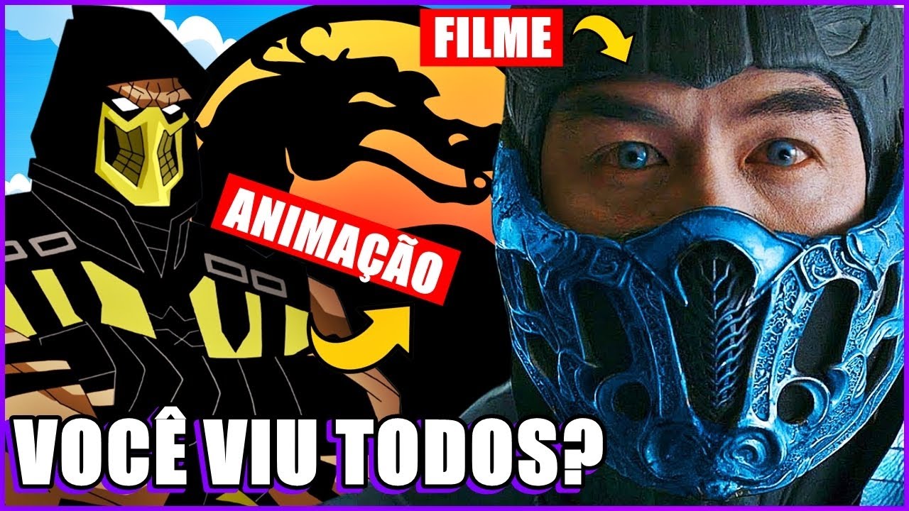 TODOS 4 FILMES, 3 SÉRIES E 5 ANIMAÇÕES DE MORTAL KOMBAT