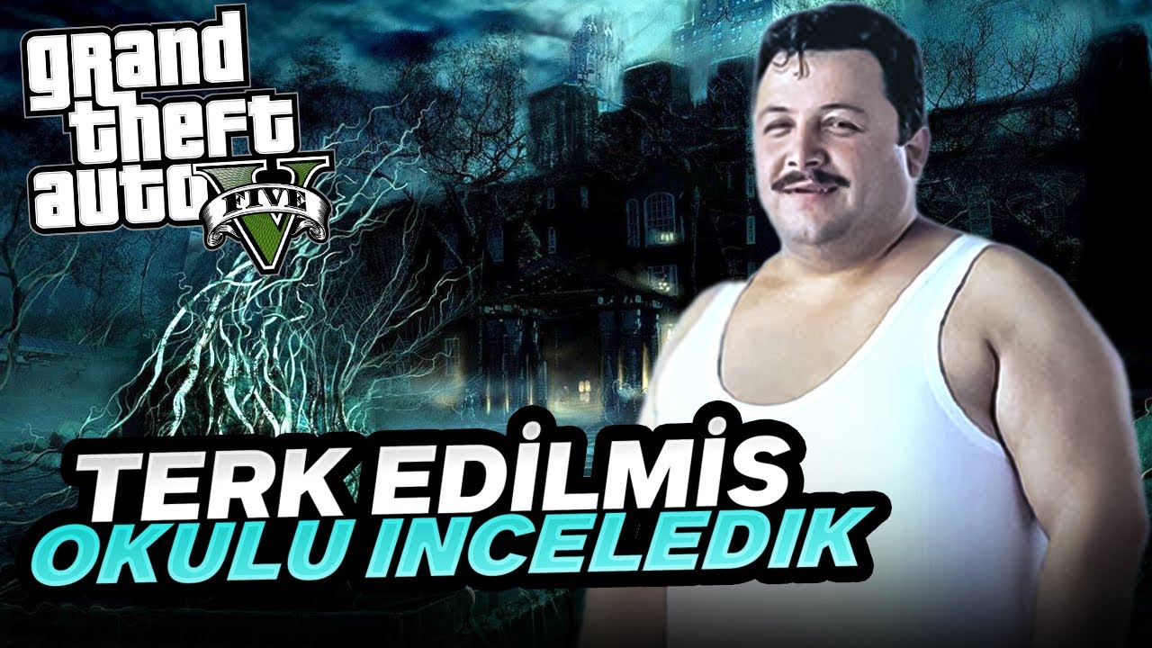 Haydar , Dayı İle Gizemli Yaratıkların Olduğu Terk Edilmiş Okulu İnceledi GTA5Mod@matlies@FurkanOyun