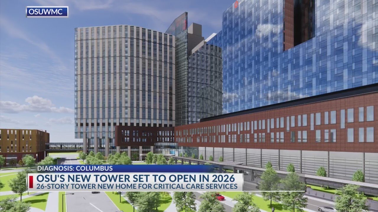 Inside look at Ohio State's new hospital tower