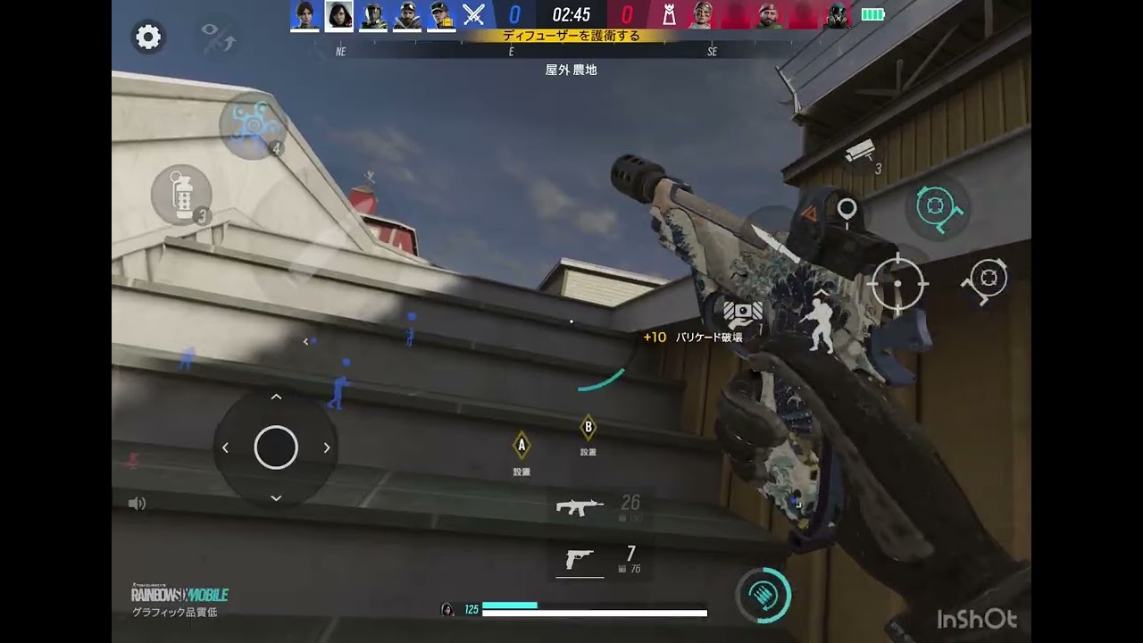 ランクマ145 レインボーシックスモバイル 虹モバ R6M rainbow six Mobile