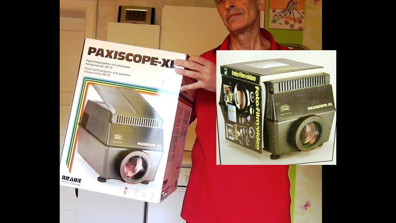Functional Check  Braun Paxiscope XL Projektor