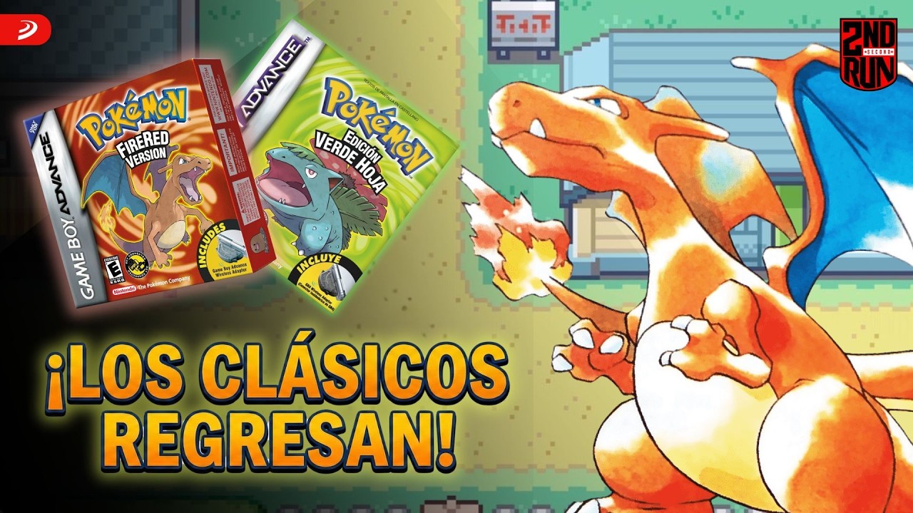 ¡Pokémon Rojo Fuego y Verde Hoja REGRESAN a Nintendo Switch!