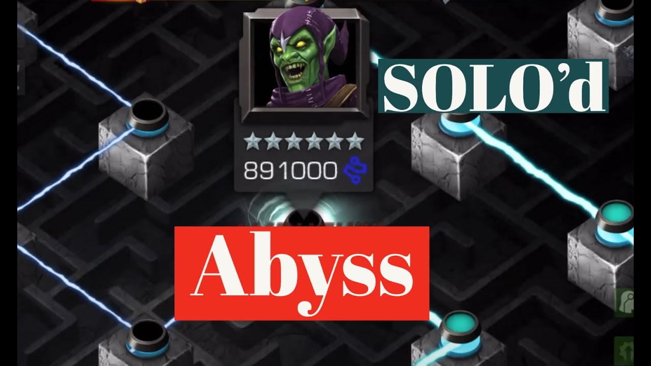 First Time Ever Abyss Green Goblin SOLO