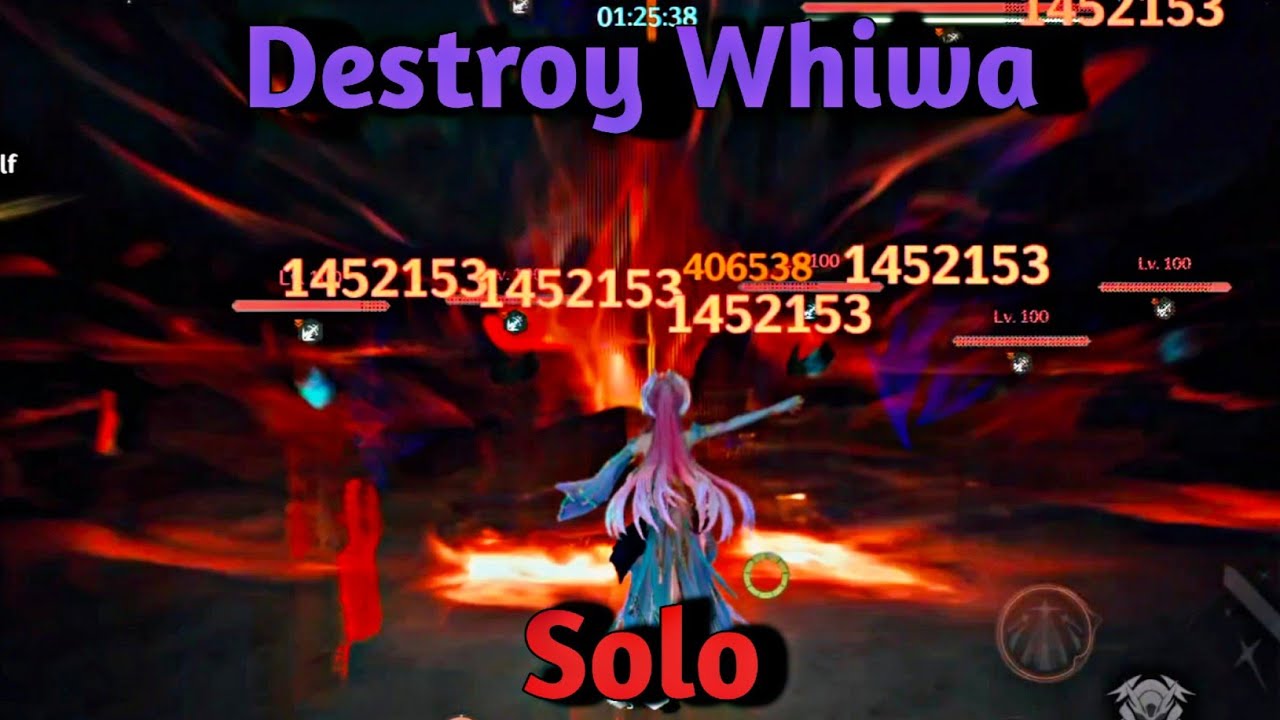 She Destroy Whiwa (10 waves) ☠️ SOLO. #wutheringwaves #wuwa #wutheringwavesmobile 