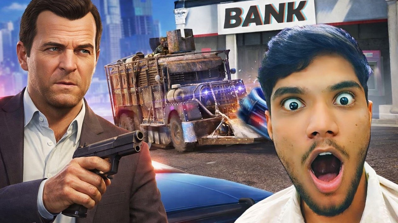 $100000 GTA 5 BANK ROBBERY | GTA 5 MONEY HEIST | #3
