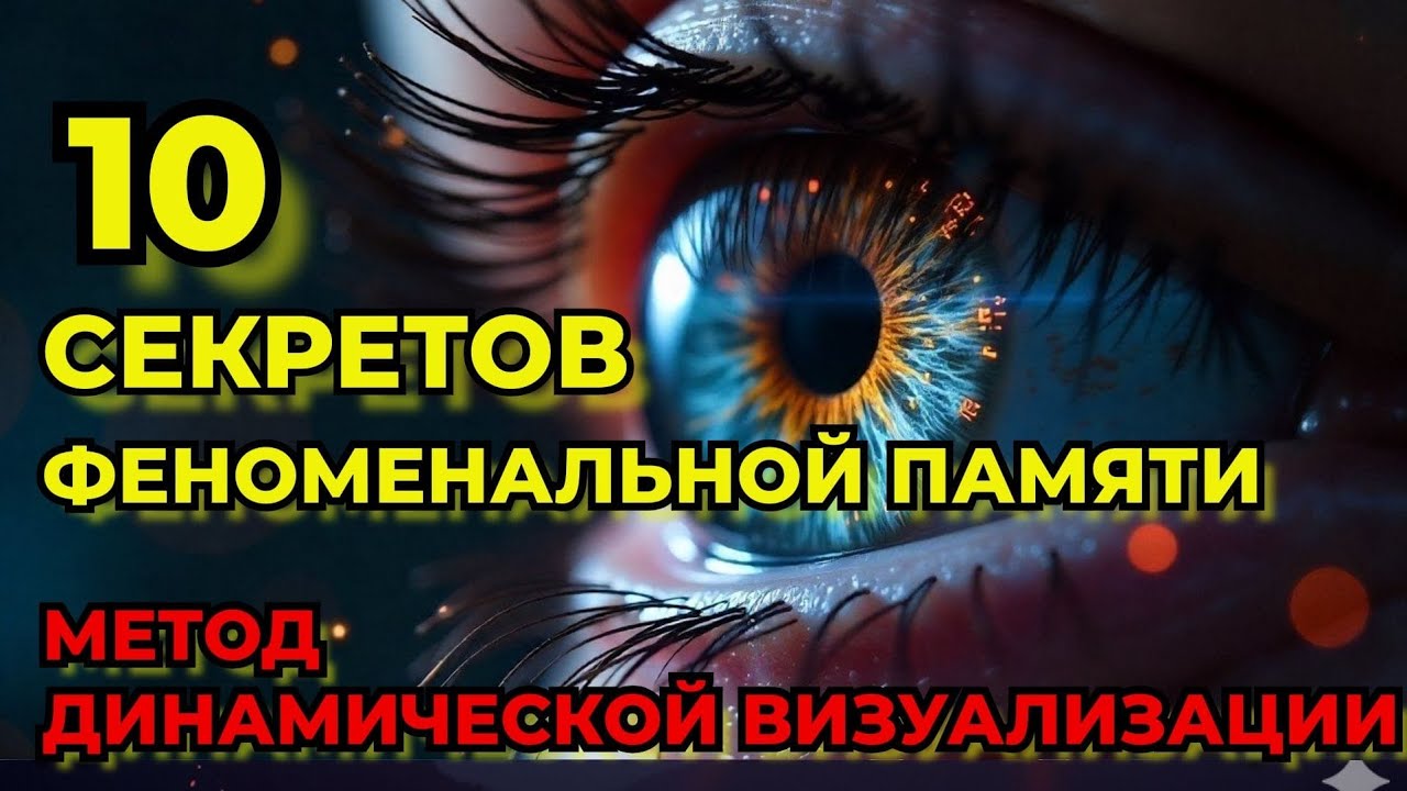 КАК НАУЧИТЬСЯ ЗАПОМИНАТЬ? МЕТОД ДИНАМИЧЕСКОЙ ВИЗУАЛИЗАЦИИ #тренировкапамяти #нейронаука #dreamtreest