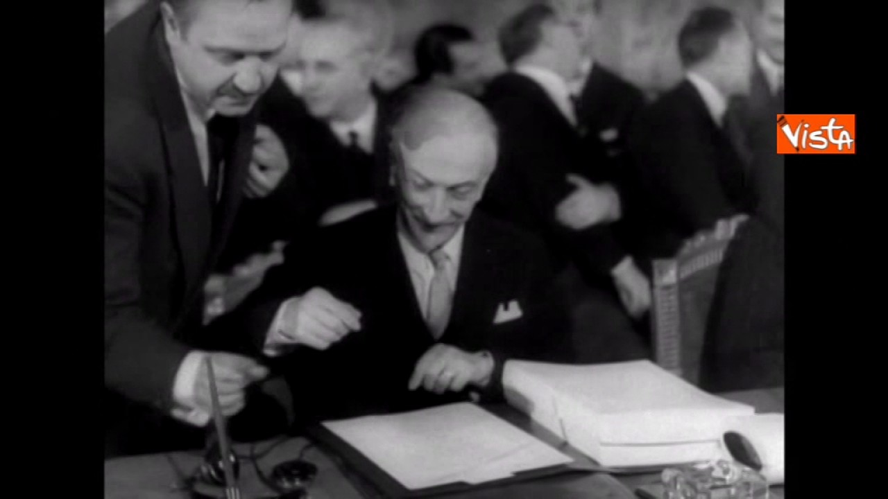 Trattati di Roma, la firma nel 1957