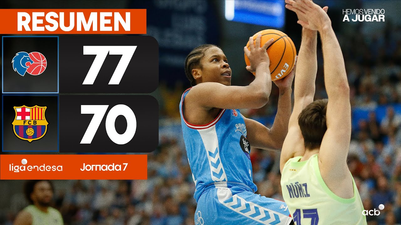 Río Breogán - Barça (77-70) RESUMEN | Liga Endesa 2024-25